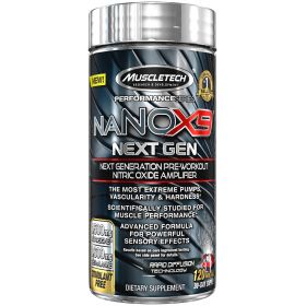 Окись азота Muscletech naNOX9 next gen ( 120 капсул)