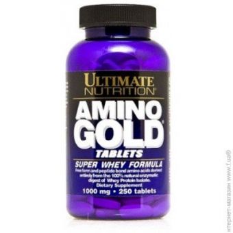 Аминокислоты Ultimate Nutrition Amino Gold Formula 1000мг, 250 таблеток - Актау