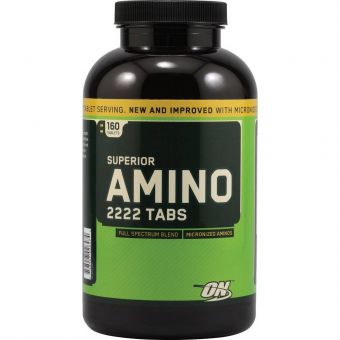 Аминокислоты Optimum Nutrition Superior Amino 2222 Tabs (320 таб) - Актау